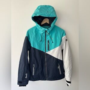 Rehall Outerwear | L | Blue and Black June-R Hooded Snow Jacket